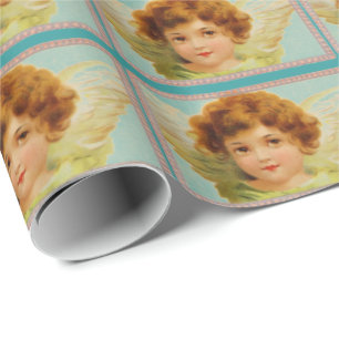 Vintages süßes geschenkpapier
