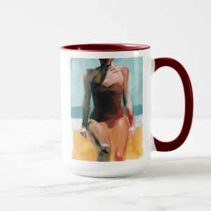 Vintages Swim - Red Swimsuit Tasse
