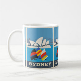 Vintages Sydney: Australien Reiseurlaub Kaffeetasse
