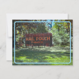 Vintages Tabakzeichen Postkarte