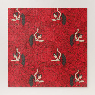 Vintages Tango Flamenco-Tanzmuster