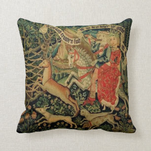 Vintages Tapisserie-Kissen Kissen