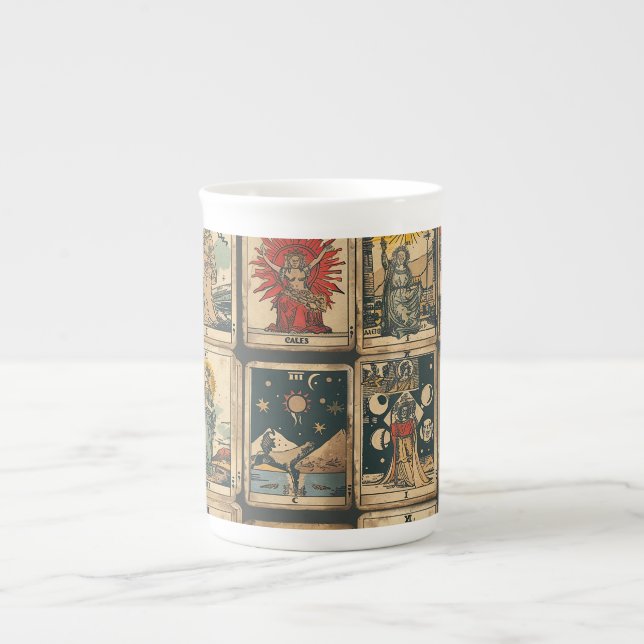Vintages Tarot Spezielle Tasse (Vorderseite)