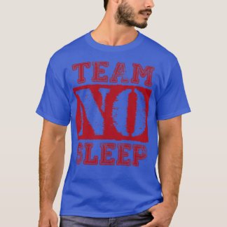 Vintages Team: Kein leerer roter Text T-Shirt
