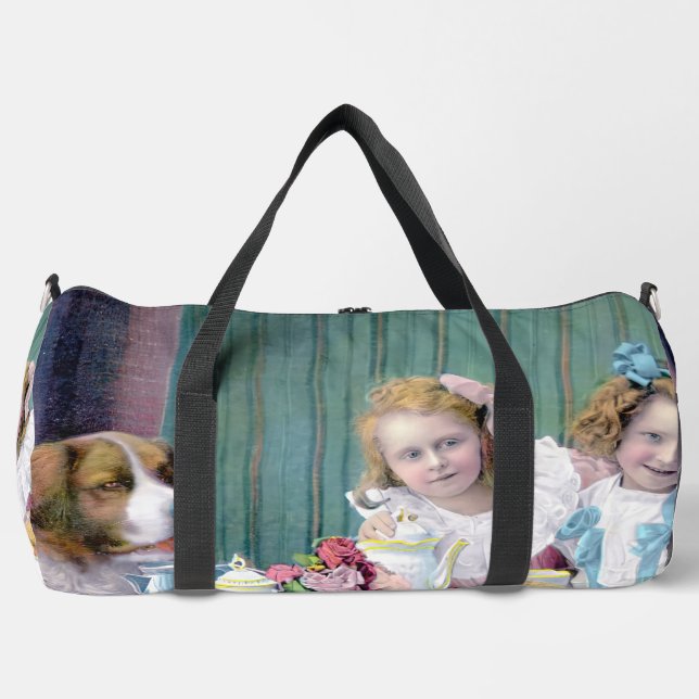 Vintages Tee-Party Duffle Bag (Vorderseite)