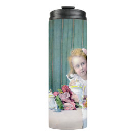 Vintages Tee-Party Thermosbecher