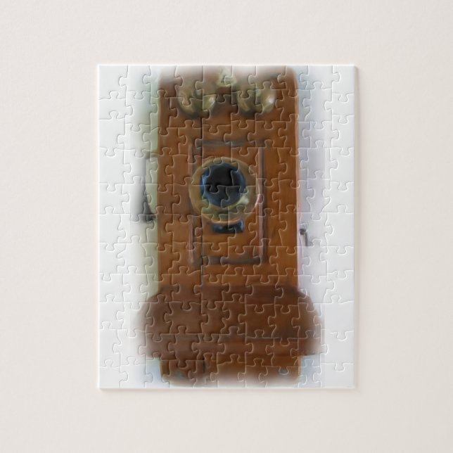 Vintages Telefonpuzzle (Vertikal)