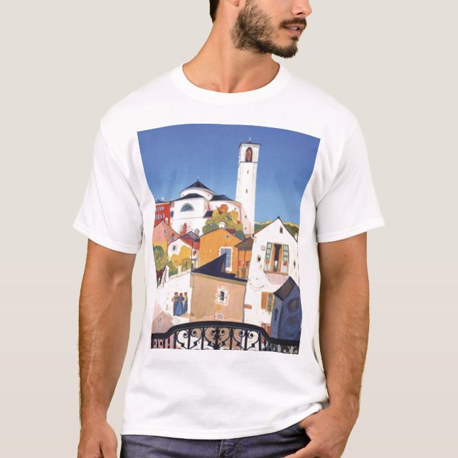 Vintages Tessin Tessin T-Shirt (Vorderseite)