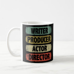 Vintages Theater für den Direktor des Autorenprodu Kaffeetasse
