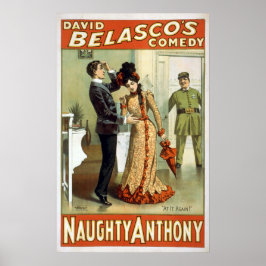 Vintages Theater "Naughty Anthony" Poster