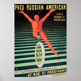 Vintages Theater/Werbetafel Poster