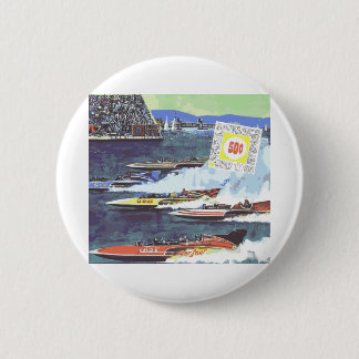Vintages Thunderboat Racing Button