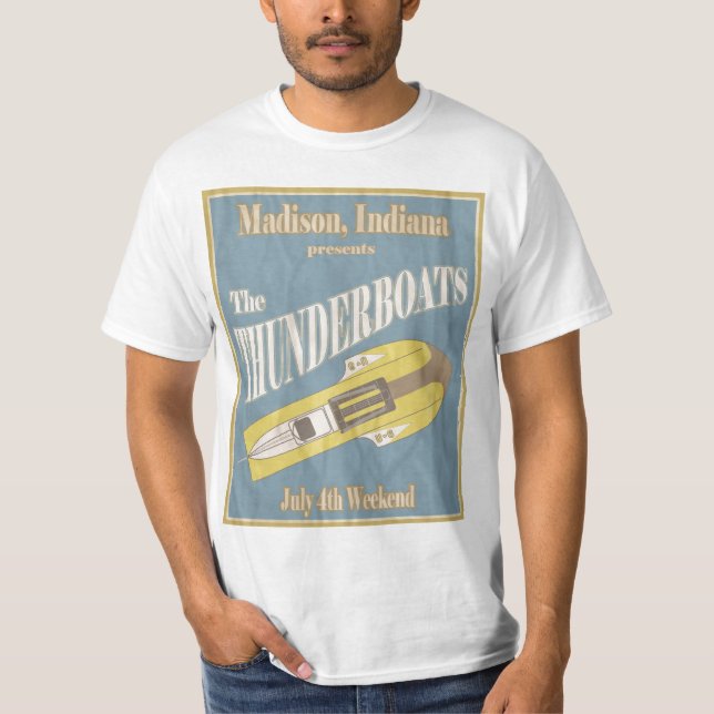 Vintages Thunderboat Shirt (Vorderseite)
