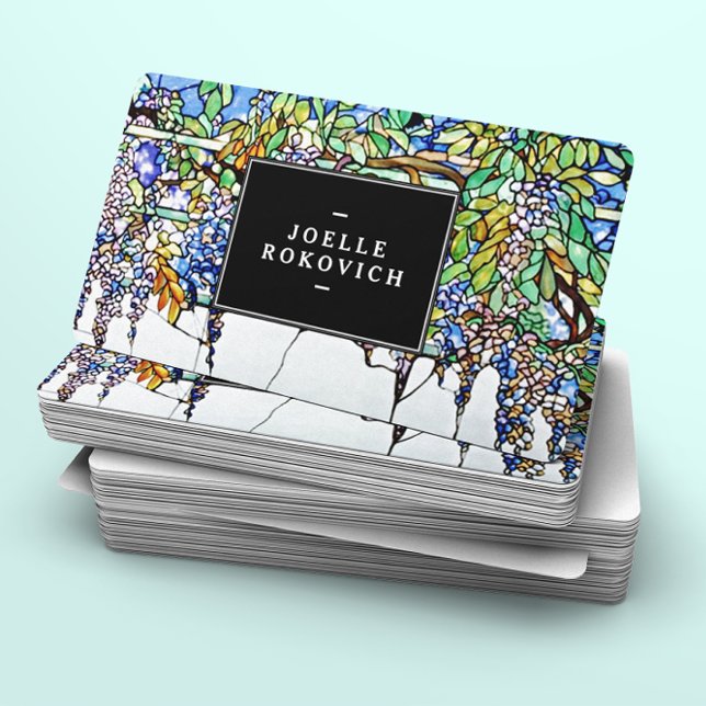 Vintages Tiffany Kunstmuseum Monte San Giorgio Visitenkarte (Von Creator hochgeladen)