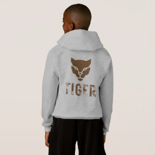 Vintages Tiger-Design - für Tierfreunde Hoodie
