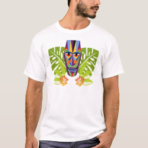 Vintages Tiki Hauptt-shirt T-Shirt