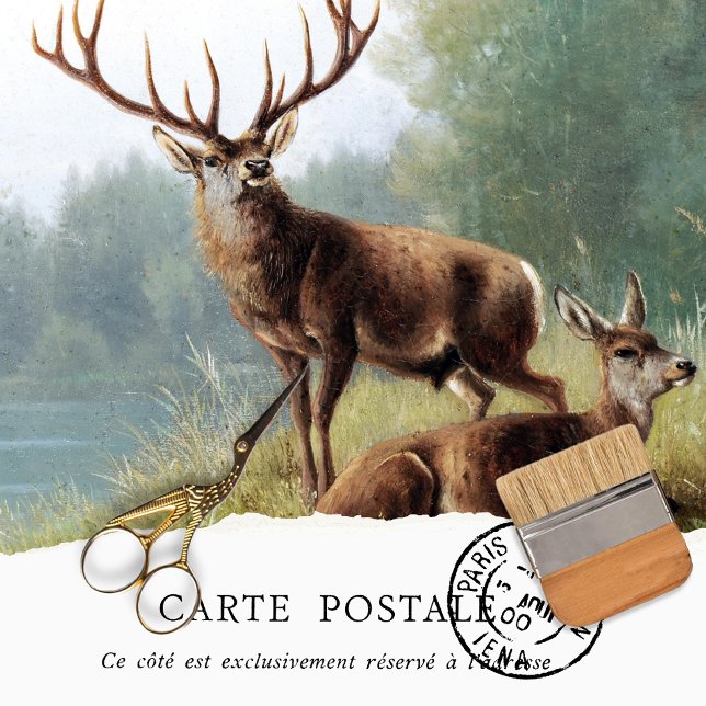 Vintages Tissue-Dekoupage-Papiers Seidenpapier (Von Creator hochgeladen)