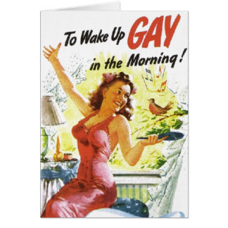 Vintages "To Wecken up Gay"