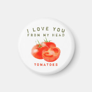 Vintages Tomato Quote Design -  Magnet