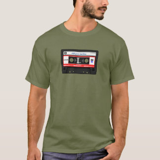 Vintages Tonbandband für Tonwiedergabe, T-Shirt