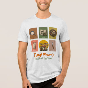 Vintages Toolkit für Mykologen: Essentials suchen Tri-Blend Shirt