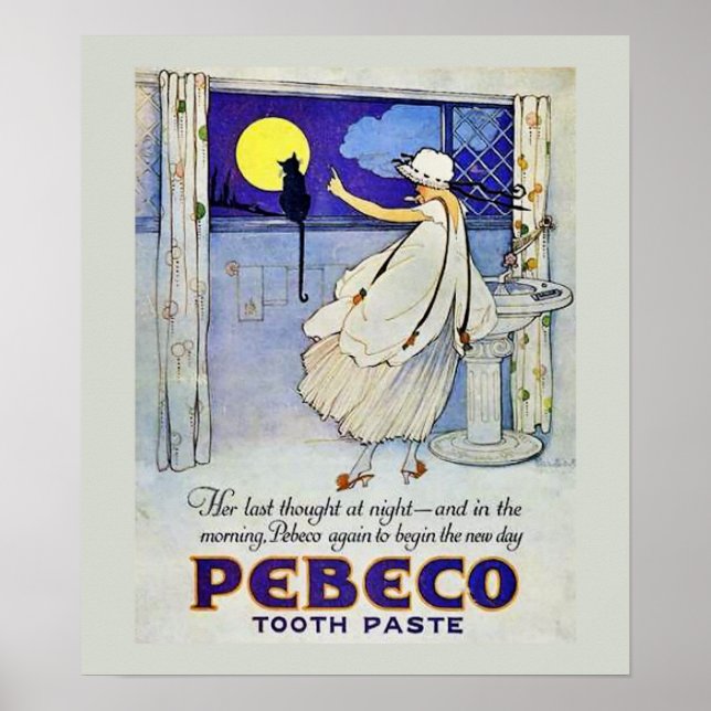 Vintages Toothpaste Poster (Vorne)