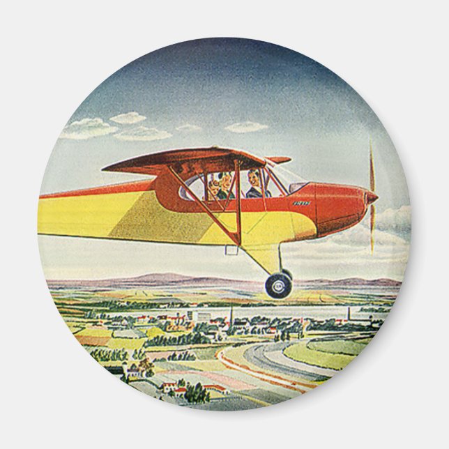 Vintages Transportflugzeug über landwirtschaftlich Magnet (Vorne)