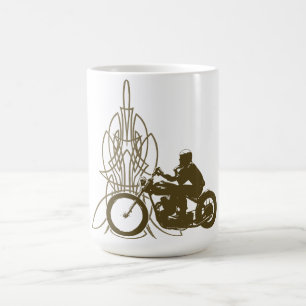 Vintages Triumph-Reiten Kaffeetasse