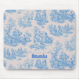 Vintages türkisblaues Jouilongramm Mousepad