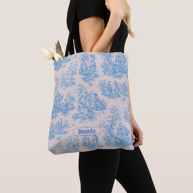 Vintages türkisblaues Jouilongramm Tasche (Von Nahem)