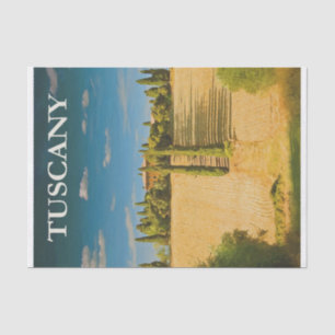 Vintages Tuscany Reisetapier Seidenpapier