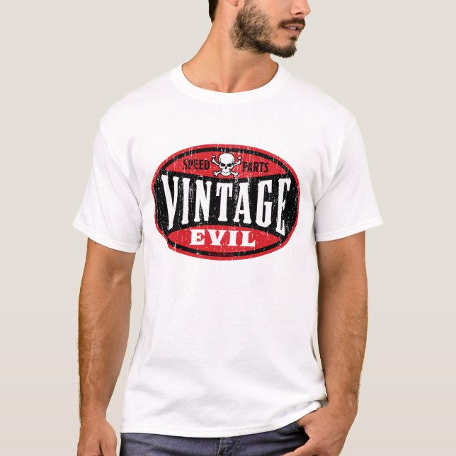 Vintages Übel 0011 T-Shirt (Vorderseite)