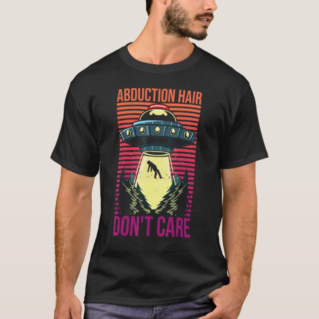 Vintages Ufo Girl Al T-Shirt (Vorderseite)