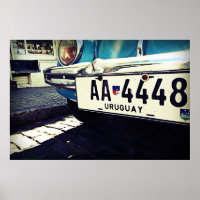 Vintages Uruguay Car Südamerika