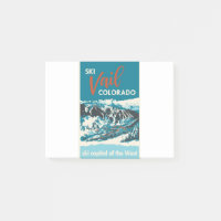 Vintages Vail Ski Poster