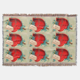 Vintages Valentine Postkarte Decke