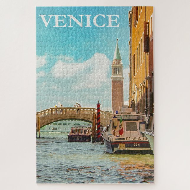 Vintages Venedig Italien Reisen (Vertikal)