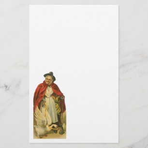 Vintages viktorianisches briefpapier
