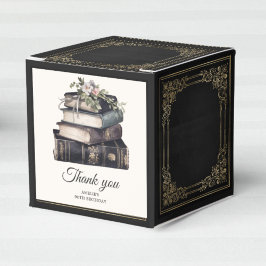 Vintages Viktorianisches Buch Geburtstag Geschenkschachtel