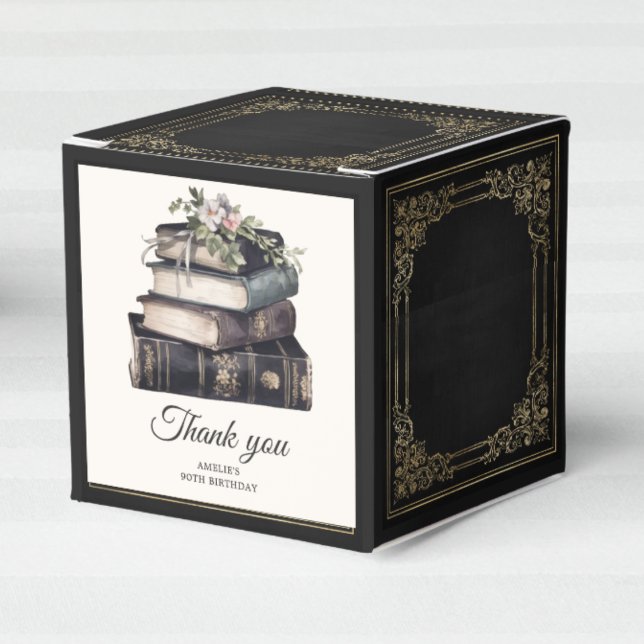 Vintages Viktorianisches Buch Geburtstag Geschenkschachtel (Von Creator hochgeladen)