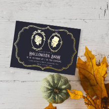 Vintages Viktorianisches Frame Skull-Halloween-Par