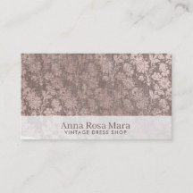 *~* Vintages viktorianisches Leinenblumengrau