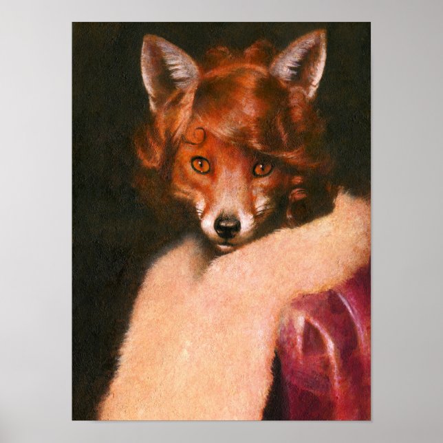 Vintages Vixen-Poster drucken Poster (Vorne)
