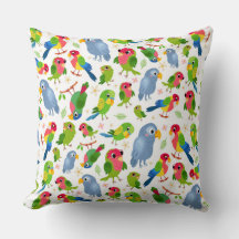 Vintages Vogelmuster, farbenfrohe Muster