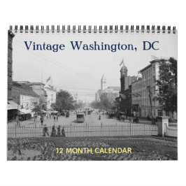 Vintages Washington DC Kalender