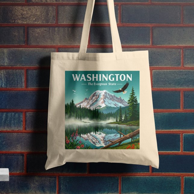 Vintages Washington Tragetasche (Von Creator hochgeladen)