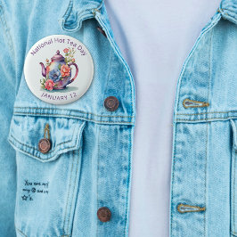 Vintages Wasserfarbenes Teatro Flora National Hot  Button