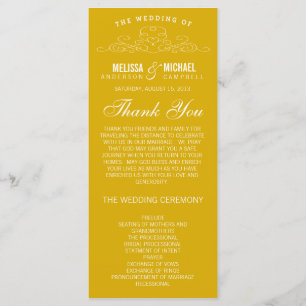 VINTAGES WEDDING PROGRAMM DER ELEGANZ-%PIPE%