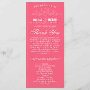 VINTAGES WEDDING PROGRAMM DER ELEGANZ-%PIPE%