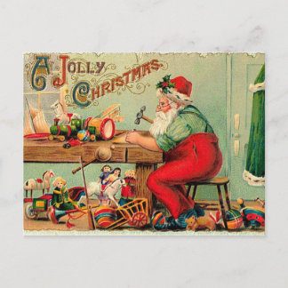 Vintages Weihnachten an Sankt Werkstatt